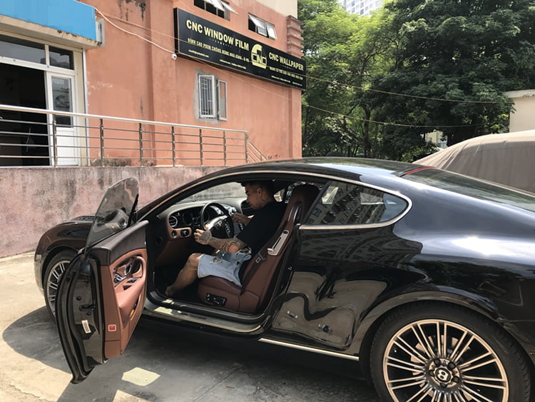 phim cách nhiệt ô tô bentley