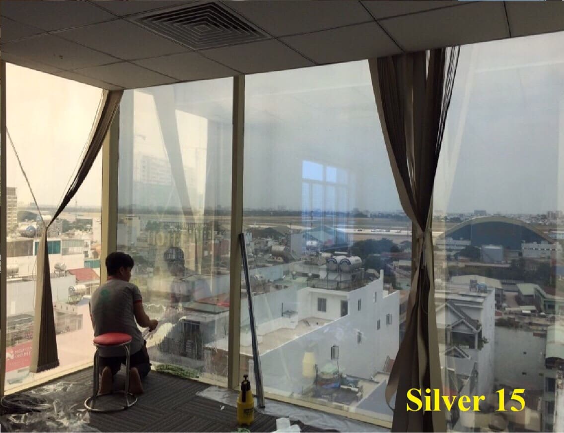 Phim cách nhiệt nhà kính silver 15