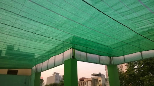 Sử dụng lưới chống nóng cho mái tôn