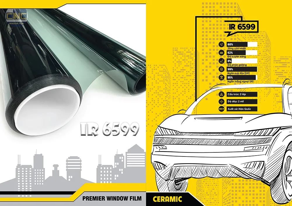 Phim Cách Nhiệt Hàn Quốc IR 6599