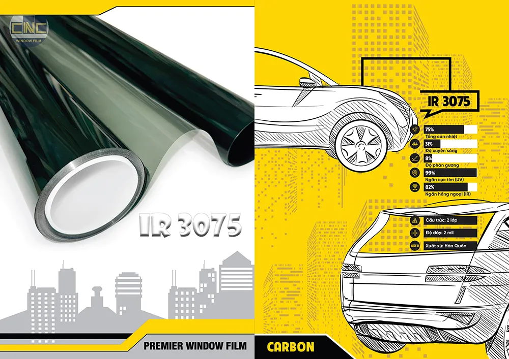 Phim Cách Nhiệt Hàn Quốc IR 3075