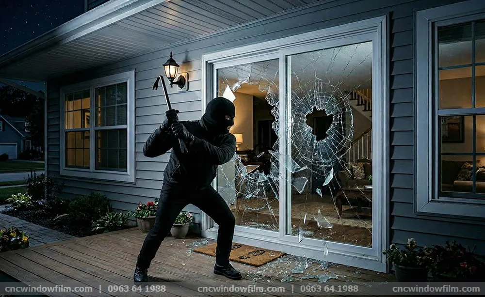 Kính trắng vốn thiếu an toàn